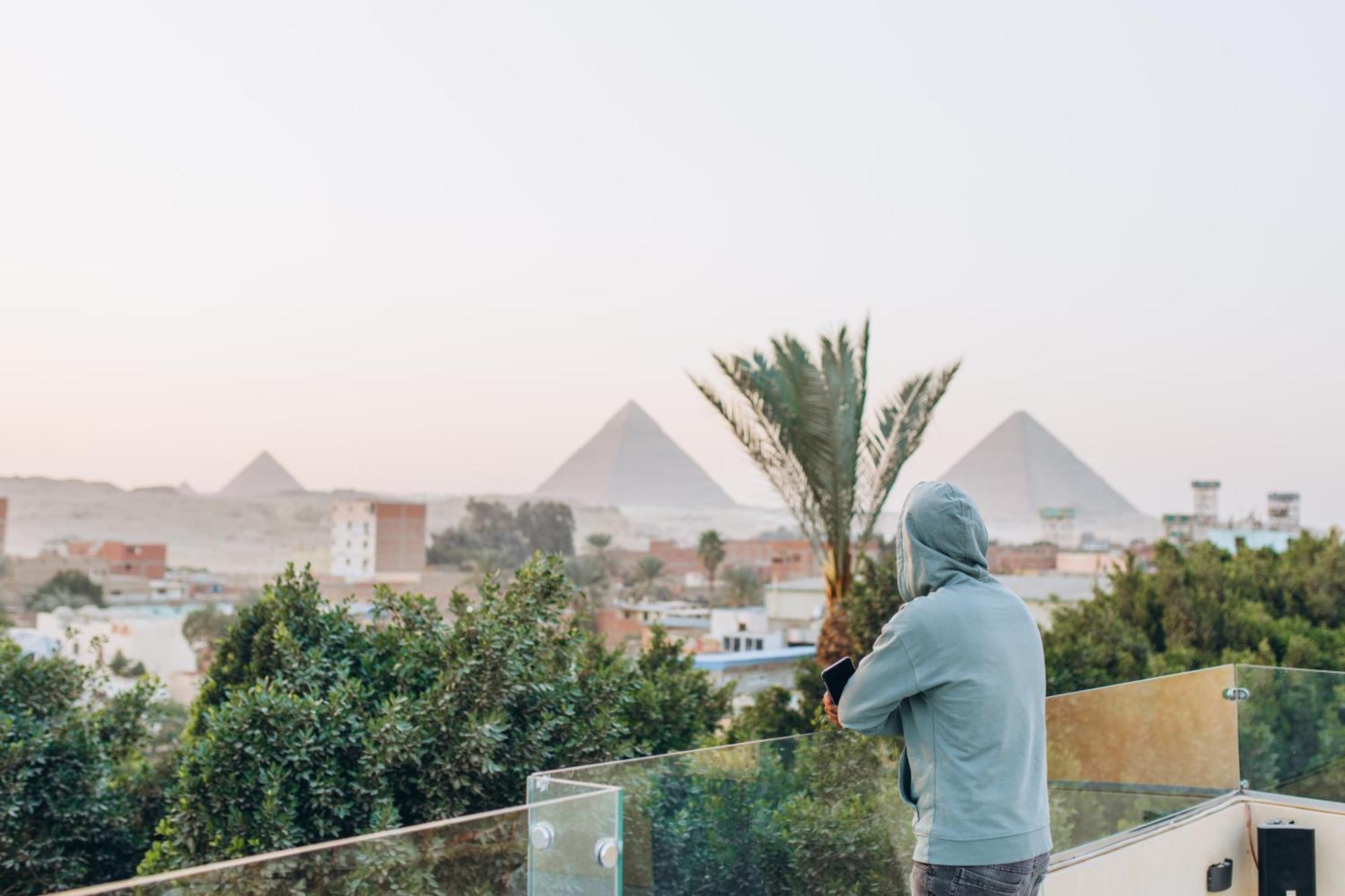 Regent Pyramids View Hotel Kafret el-Gabal Kültér fotó